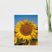 Sunflower Smile Kaart (Voorkant)