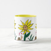 "Sunflower Snail Little Friends" Mug Mok (Midden)