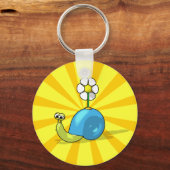 SUNFLOWER SNAIL Sleutelhanger (Voorkant)