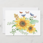 Sunflower Spring Holiday Card Feestdagenkaart (Voorkant)