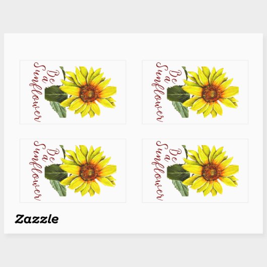 Sunflower Sticker (Vel)