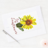 Sunflower Sticker (Envelop)