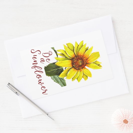 Sunflower Sticker (Envelop)