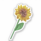 Sunflower sticker (Voorkant)