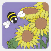 Sunflower Sticker (Voorkant)