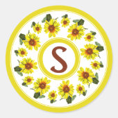 Sunflower Sticker (Voorkant)