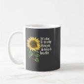Sunflower Suicide Awareness Koffiemok (Links)