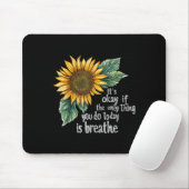 Sunflower Suicide Awareness  Muismat (Met muis)