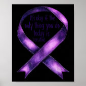 Sunflower Suicide Awareness  Poster (Voorkant)