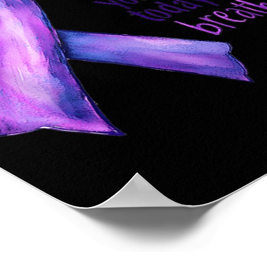 Sunflower Suicide Awareness  Poster (Hoek)