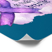 Sunflower Suicide Awareness  Poster (Hoek)