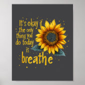 Sunflower Suicide Awareness  Poster (Voorkant)