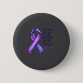 Sunflower Suicide Awareness  Ronde Button 5,7 Cm (Voorkant)