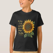Sunflower Suicide Awareness  T-shirt (Voorkant)