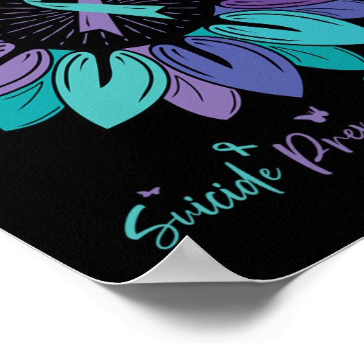 Sunflower Suicide Prevention Awareness Month Poster (Hoek)