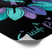 Sunflower Suicide Prevention Awareness Month  Poster (Hoek)