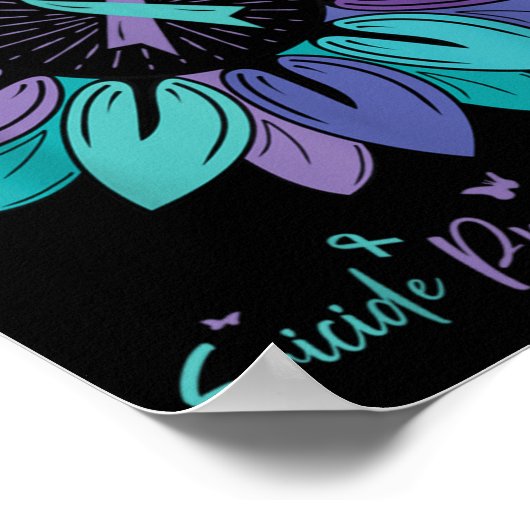 Sunflower Suicide Prevention Awareness Month Poster (Hoek)