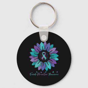 Sunflower Suicide Prevention Awareness Month Sleutelhanger