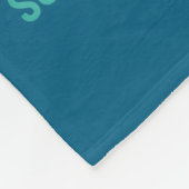 Sunflower Suicide Prevention Awareness Motivationa Fleece Deken (Hoek)