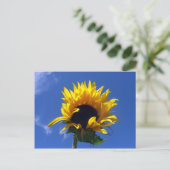 Sunflower Sunrise Unlined Notes Kaart (Staand voorkant)