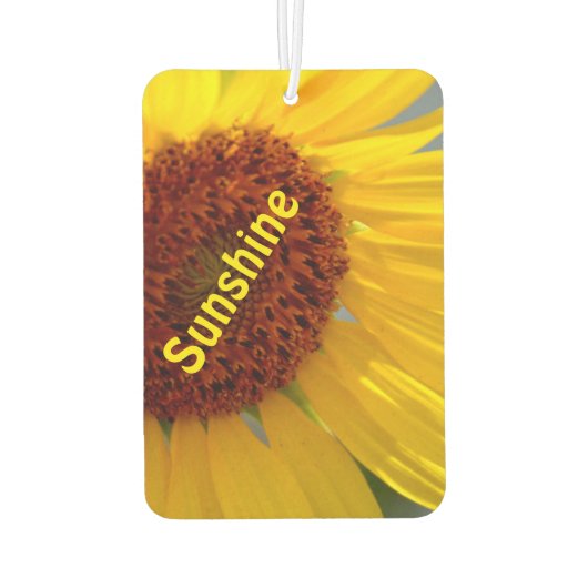 Sunflower Sunshine Bold Bright auto Luchtverfrisser (Achterkant)