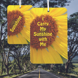 Sunflower Sunshine Bold Bright auto Luchtverfrisser