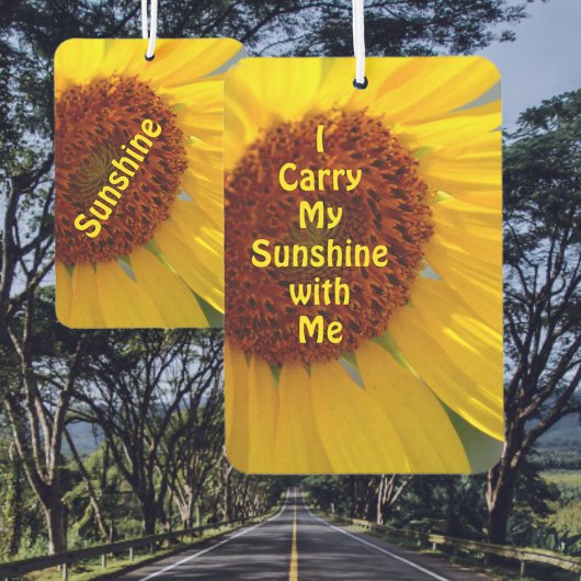 Sunflower Sunshine Bold Bright auto Luchtverfrisser