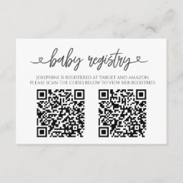 Sunflower Sunshine Fall Baby Shower QR Code Informatiekaartje