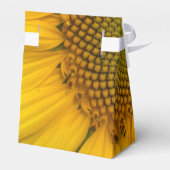 SUNFLOWER SUNSHINE FOTO FAVOR BOX BEDANKDOOSJES (Achterkant)