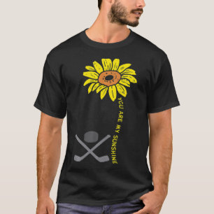 Sunflower Sunshine Ice Hockey  Mannen WL T-shirt