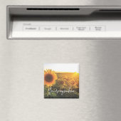 Sunflower Sunshine Magneet (Insitu (Vaatwasser))