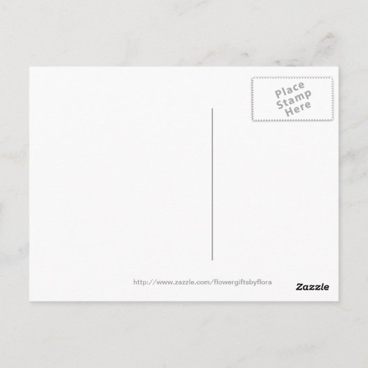 SUNFLOWER SUNSHINE ~ Postacrd Briefkaart (Achterkant)