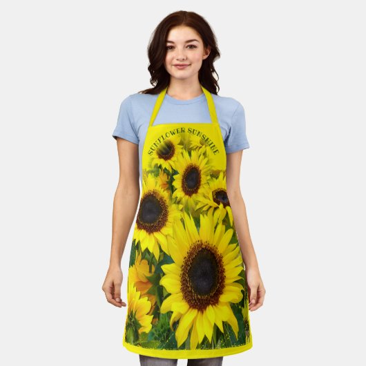 Sunflower Sunshine Schort (Gedragen)