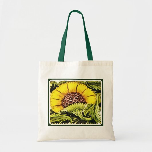 "Sunflower Surprise"-Canvas tas (Voorkant)