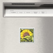 'Sunflower Surprise' magneet (Insitu (Vaatwasser))