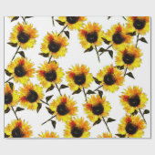 Sunflower Symphony Cadeaupapier (Vlak)