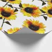 Sunflower Symphony Cadeaupapier (Hoek)