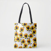 Sunflower Symphony Tote Bag (Voorkant)