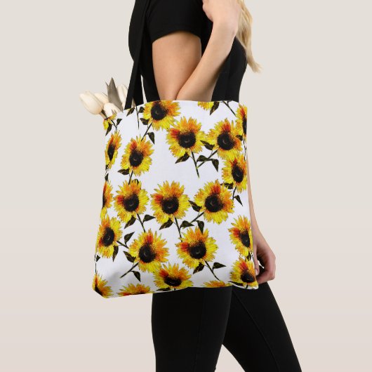 Sunflower Symphony Tote Bag (Dichtbij)
