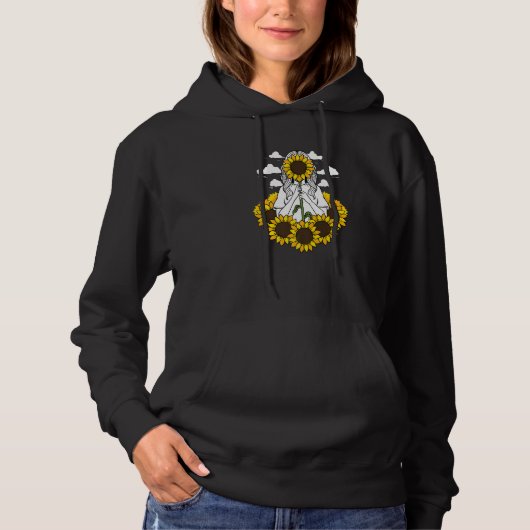 Sunflower Syndrome Epileptic Disorder Awareness Pr Hoodie (Voorkant)