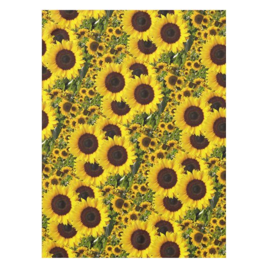 Sunflower Tablecloth Tafelkleed (Voorkant)