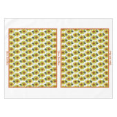 Sunflower Tablecloth Tafelkleed (Voorkant (Horizontaal))