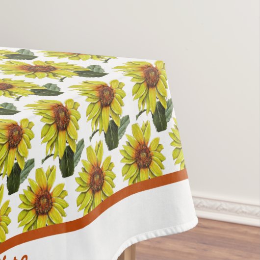 Sunflower Tablecloth Tafelkleed (Voorbeeld)