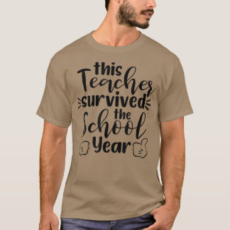 Sunflower Teach Love Inspire Funny Teacher Back To T-shirt