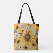 Sunflower Tote Bag (Achterkant)