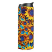 Sunflower Travel Mug Thermosbeker (Gedraaid links)
