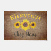 Sunflower trio - Frans Welkom Deurmat (Voorkant)