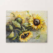 Sunflower Trio Legpuzzel (Horizontaal)