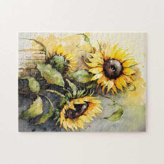 Sunflower Trio Legpuzzel (Horizontaal)