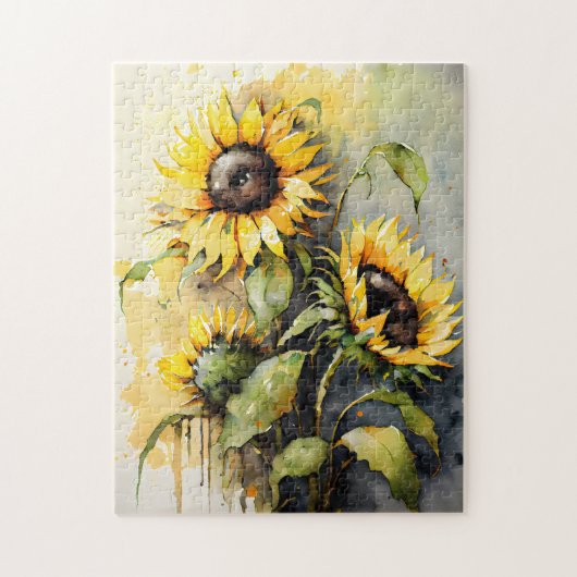 Sunflower Trio Legpuzzel (Verticaal)